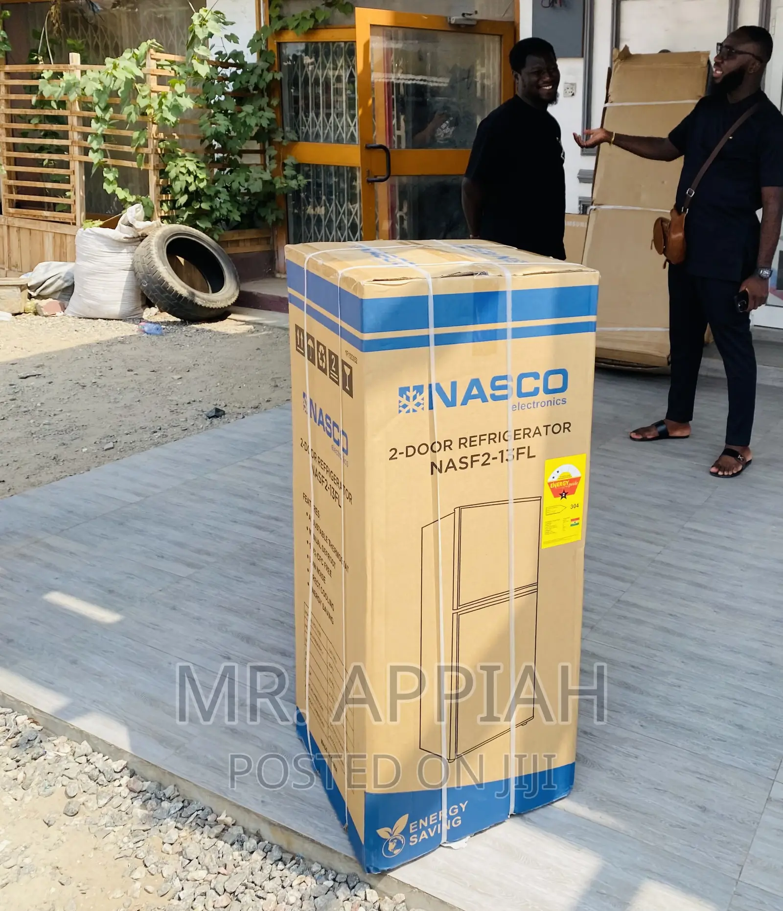 Energy Saving Naaco Nas F2-13fl Double Door Fridge.
