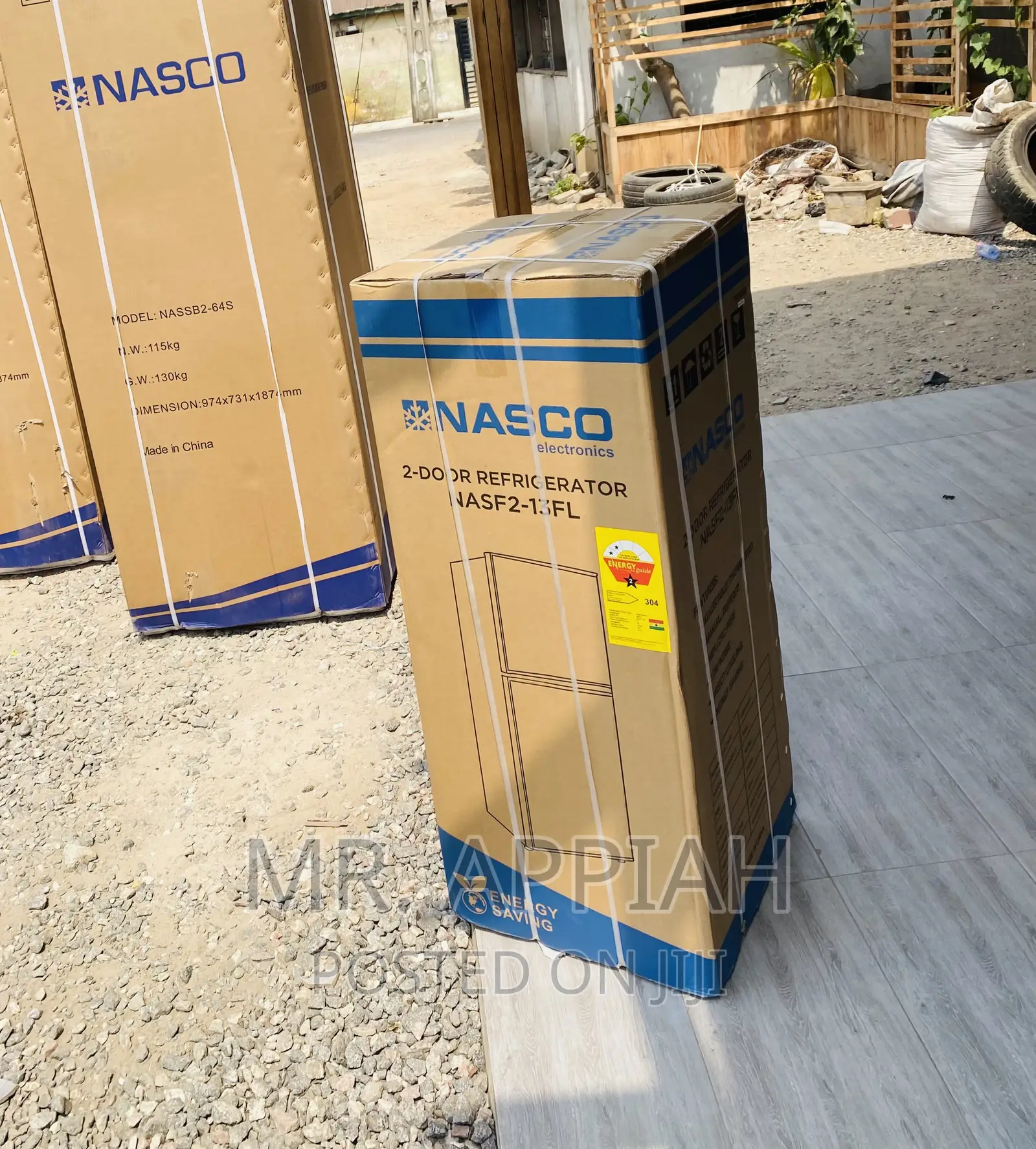 Energy Sufficient Nasco Nas F2-13fl Double Door Fridge.