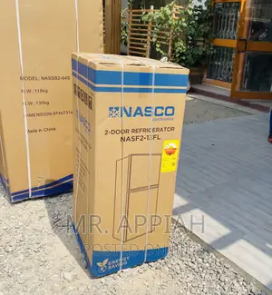Energy Efficient Nasco Double Door Fridge Nas F2-13fl.
