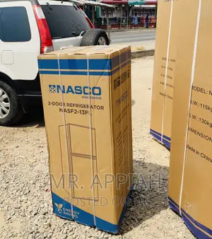 Extremely Chilling Nasco Nas F2-13fl Double Door Fridge.