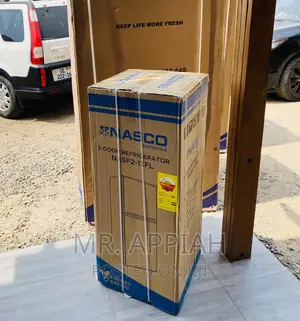 Extremely Cooling Nasco Nas F2-13fl Double Door Fridge.