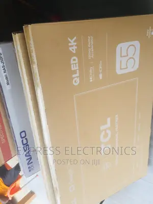 High Quality Sleek QLED UHD Smart Android TCL 55C645