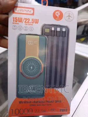 Urpin 10000mah Wireless Power Bank