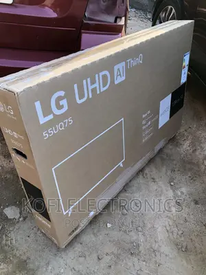 Dish Screen Shape>> LG UHD 55UQ75003LF TV (55") Smart Tv