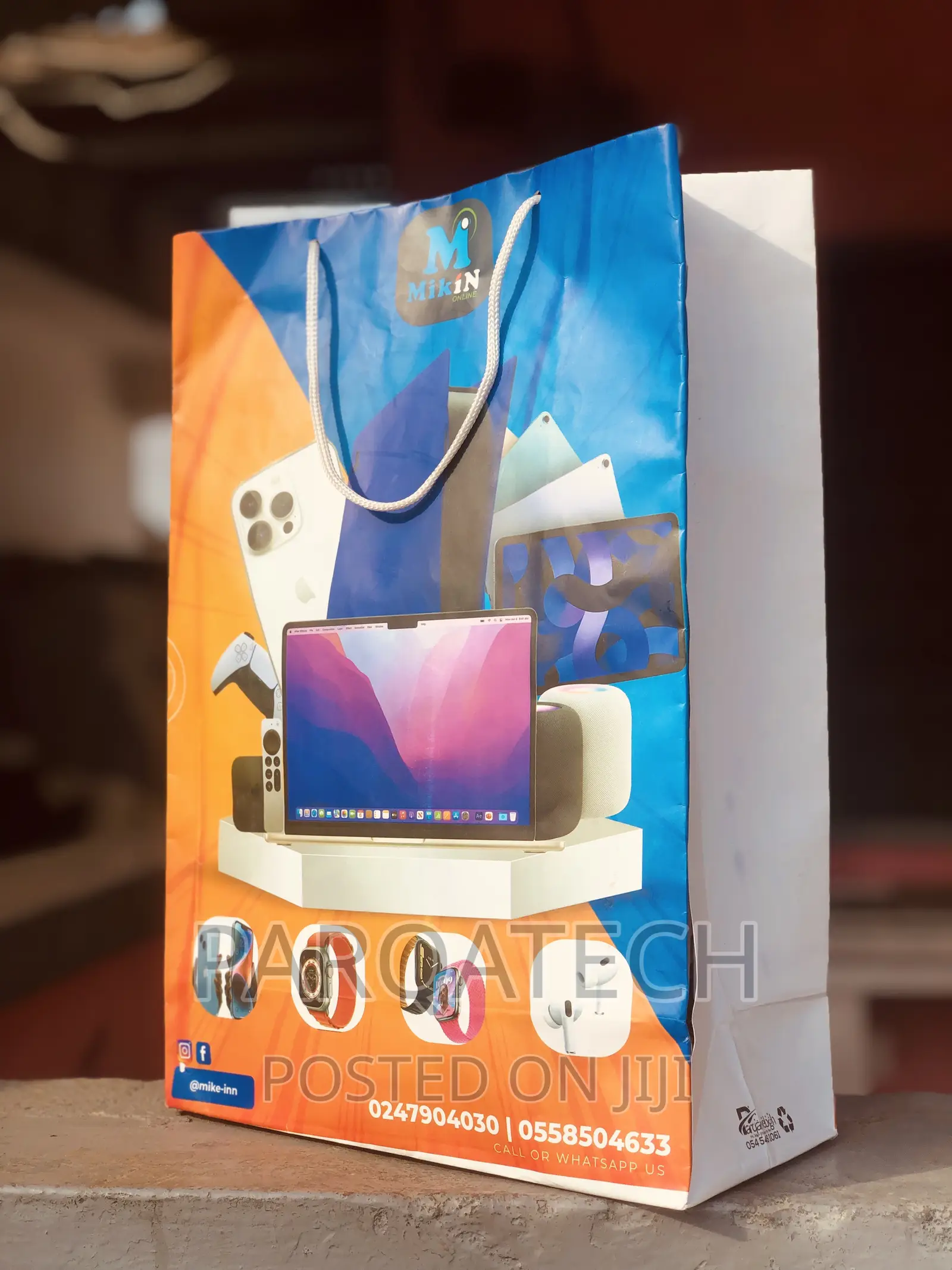 Customized Paper Bag Portrait