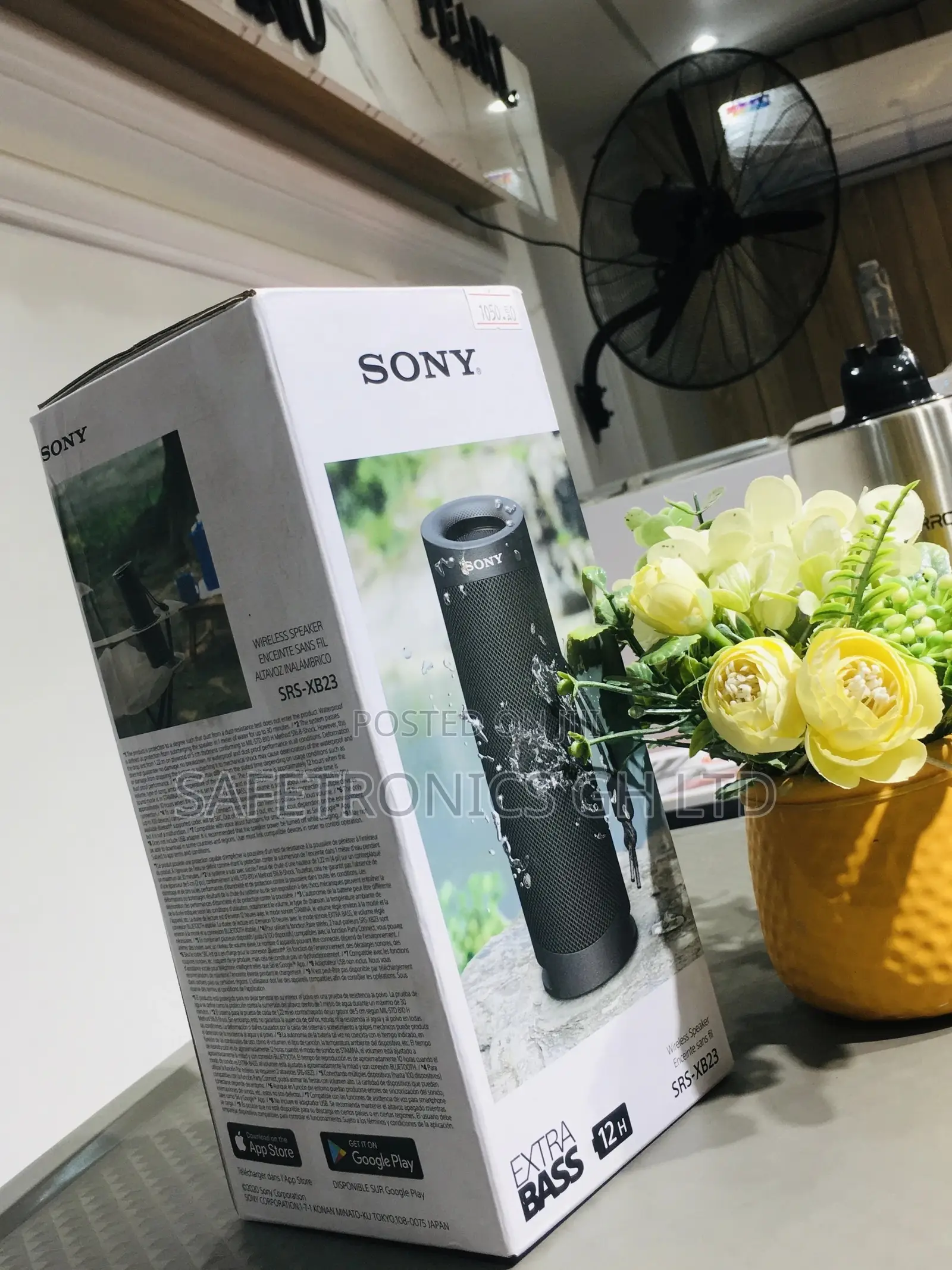 Sony Black Electric Bluetooth Wireless SRS-23 Speaker