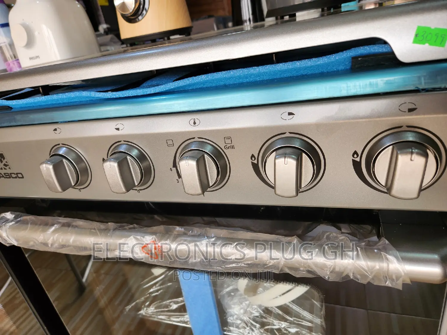 Nasco 60×60 4 Burners Gas Cooker