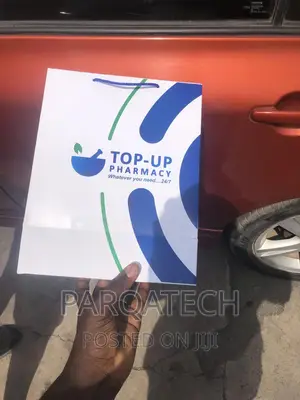 Customized Pharmacy Paperbags