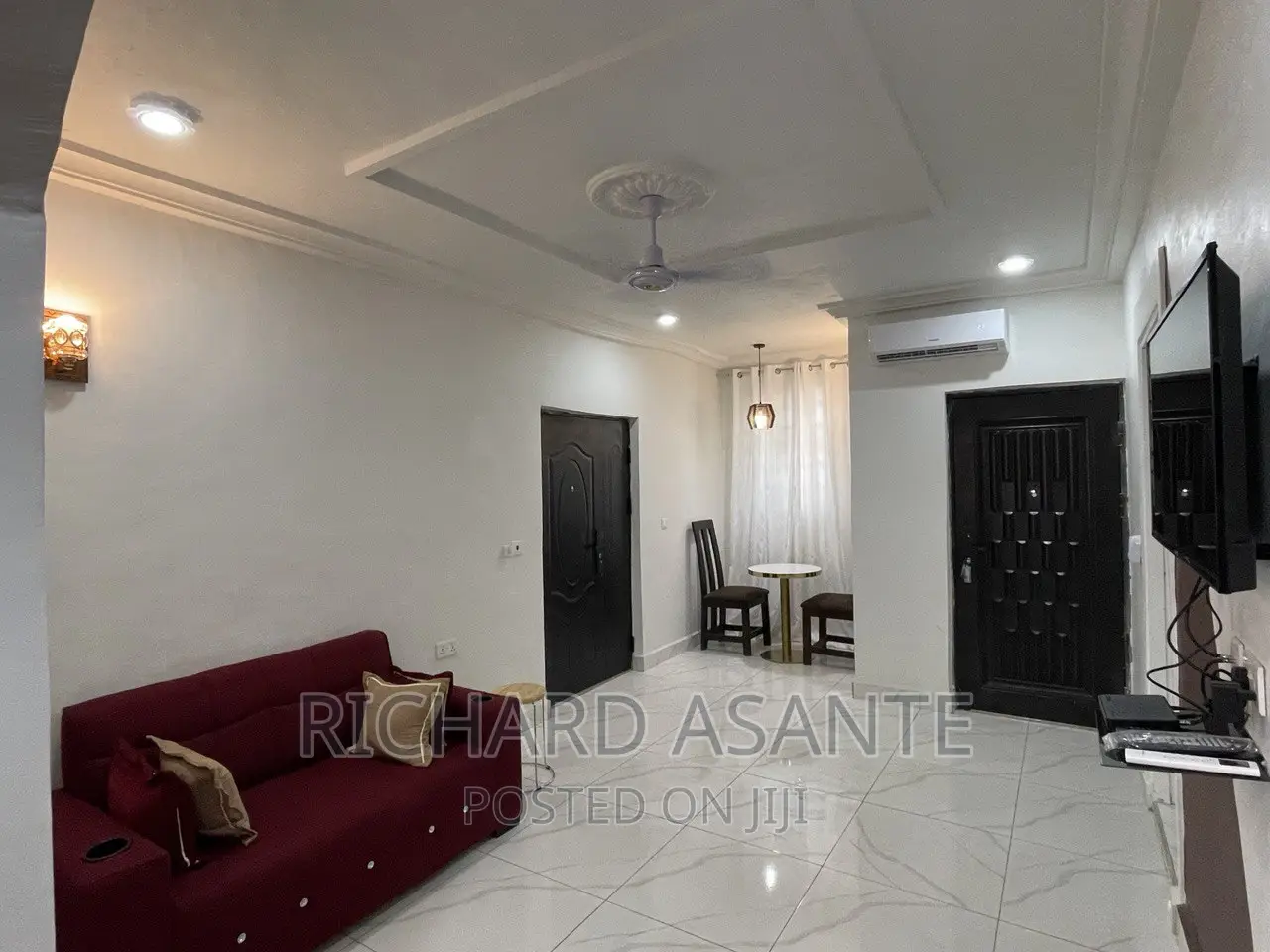 1 Bedrm Exctv House at Pokuase Fise for Short and Long Stay