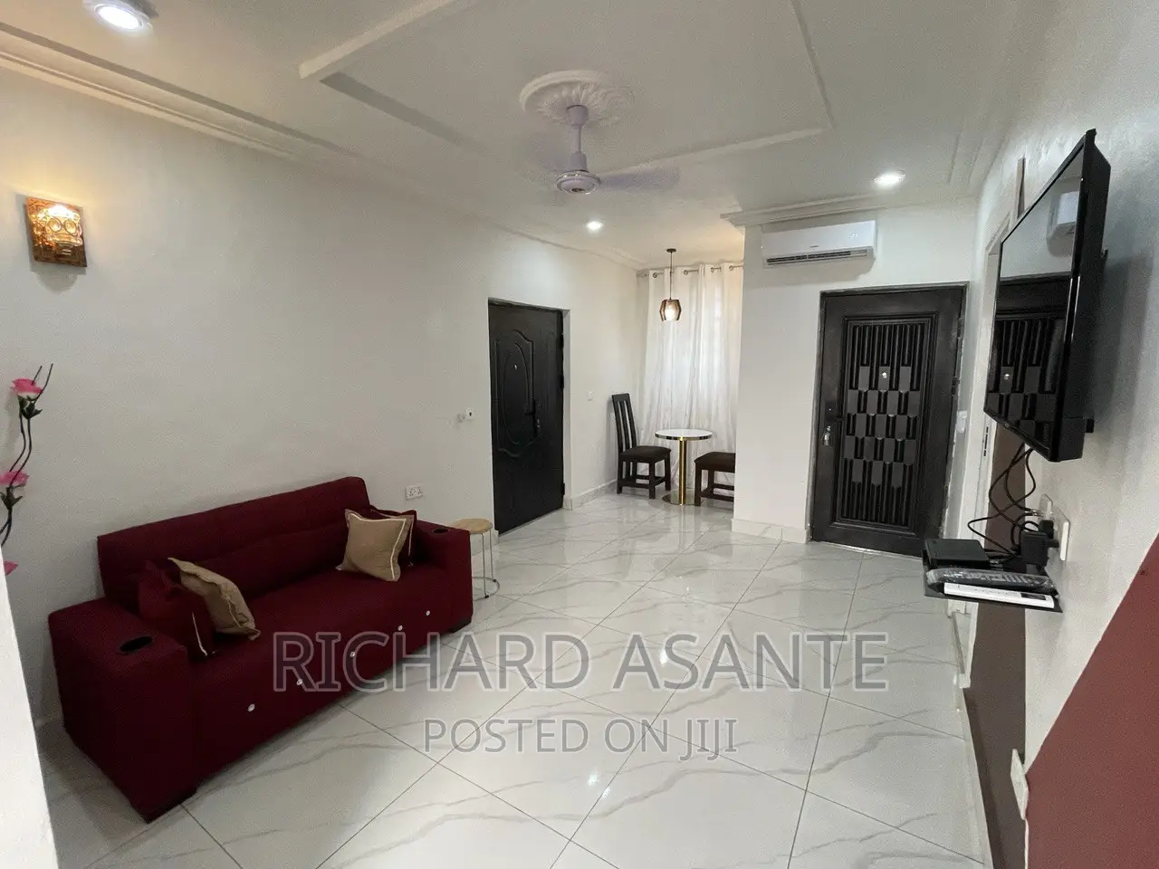 1 Bedrm Exctv House at Pokuase Fise for Short and Long Stay