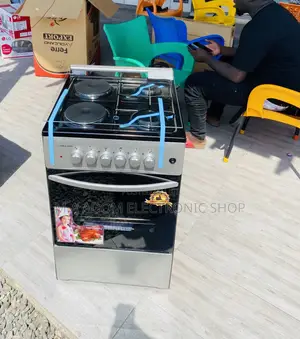 Get Classic Volcano 50x50 2 Gas + 2 Electric Burner(Gray).