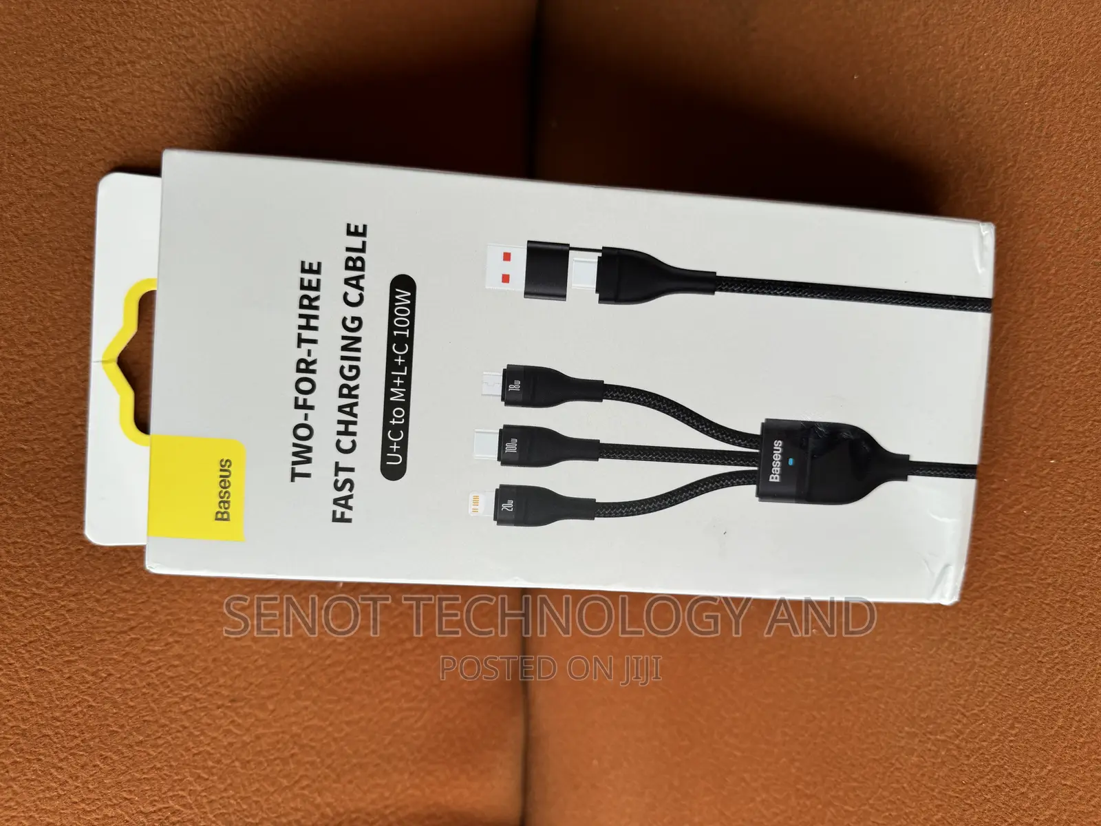 Baseus 3 in 2 USB C Cable for All Phones