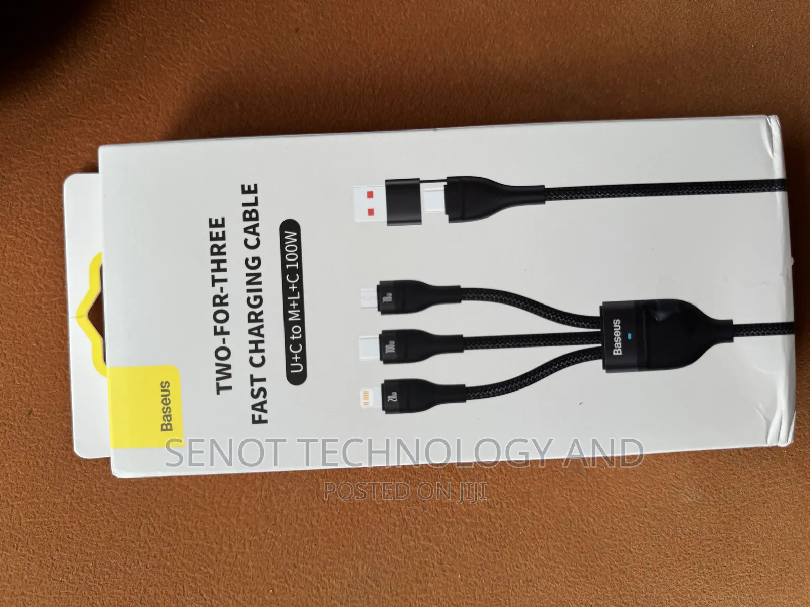 Baseus 3 in 2 USB C Cable for All Phones