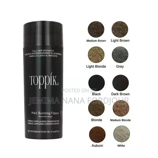 Toppik Hair Fiber 27.5g Black