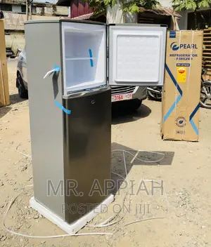 Get Affordable Pearl PF-270 Ix Double Door Electric Fridge.