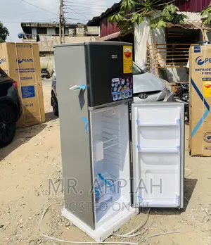 Get Adorable Pearl PF-270 Ix Double Door Electric Fridge.