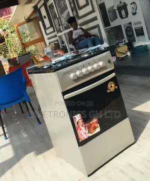 Volcano 50x50 Oven With Grill 2 Gas Burner 2 Electric Gray