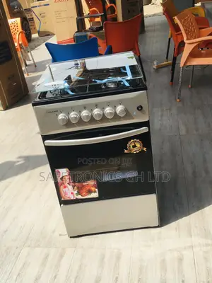 Gray 50x50 2 Electric Oven With Grill 50x50 2 Gas Cooker