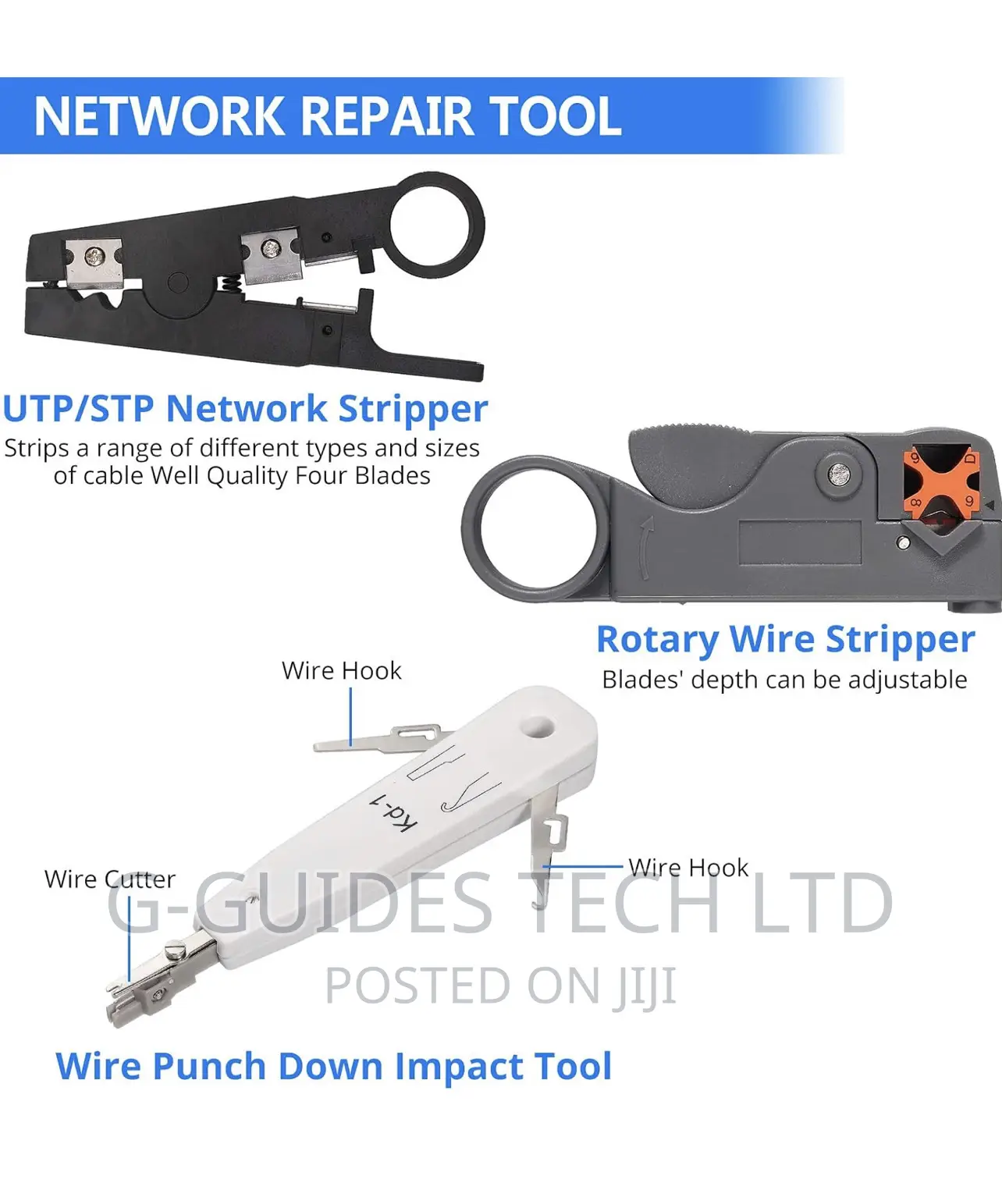 10 in 1 Network Tool Kit, 10 in 1 Networking Tools Kit