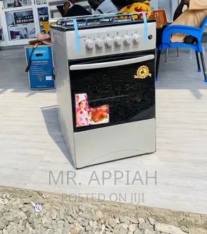 Get Quality Volcano 50x50 4gas Burner With Oven + Glass Lid
