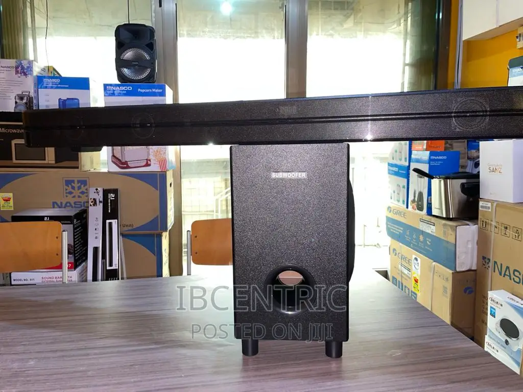 Philip Soundbar With External Subwoofer