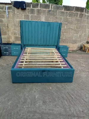 Double Bed Frame With Side Drawers