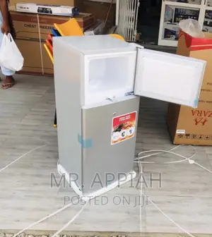 Zara 135KH Double Door Electric Refrigerator(Gray).