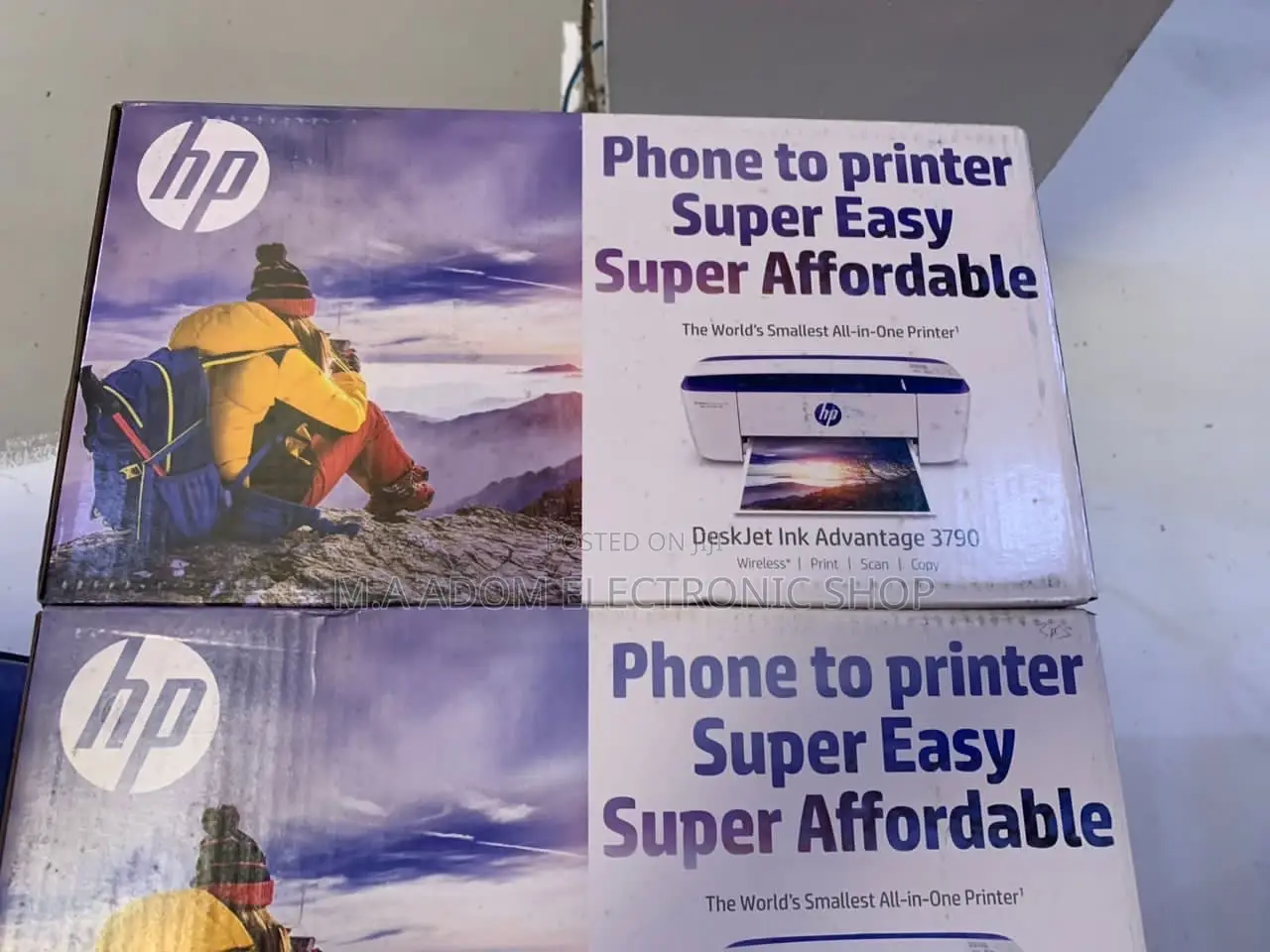 Classic HP Deskjet Ink Advantage 3790 All-in-One Printer.