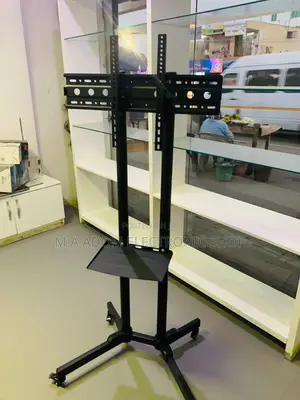 Quality Yet Affordable Moveable Tv Trolly for 32”-65”,Black.