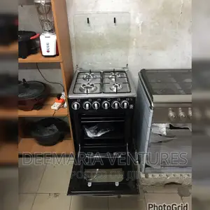 Rafiiq 4 Burner Auto Ignition Gas Stove With Oven Grill