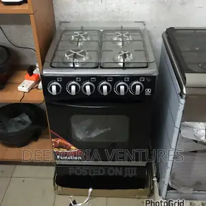 Rafiiq 4 Burner Auto Ignition Gas Stove With Oven Grill