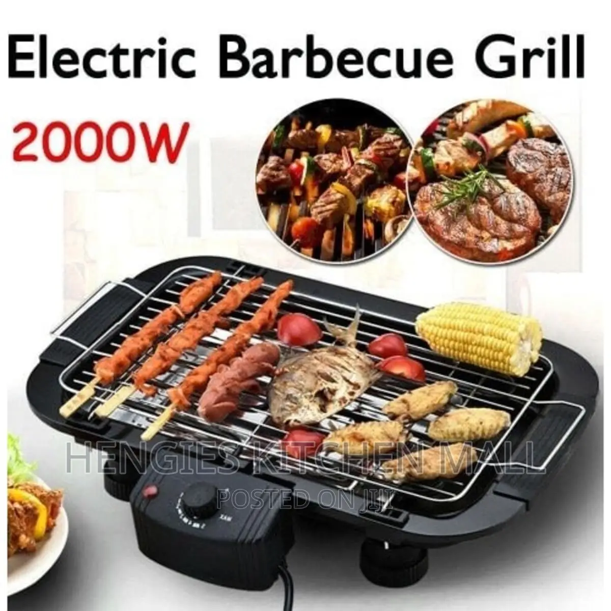 Electric Barbecue Grill 2000W