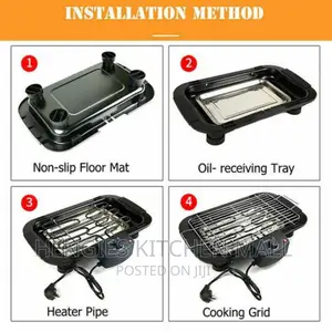 Electric Barbecue Grill 2000W