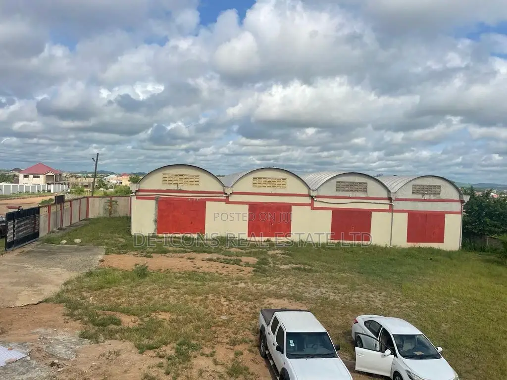 A Mega Warehouse With a One Storey Building for Offices