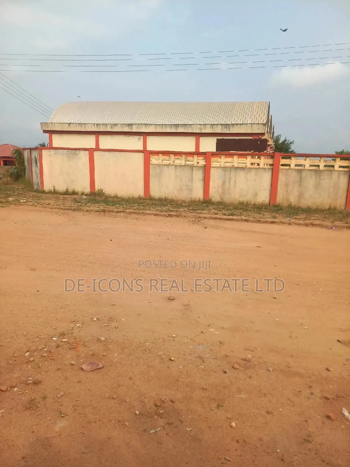 A Mega Warehouse With a One Storey Building for Offices