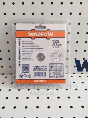 5 Inches/ Dry Diamond Disc - WDC1K03