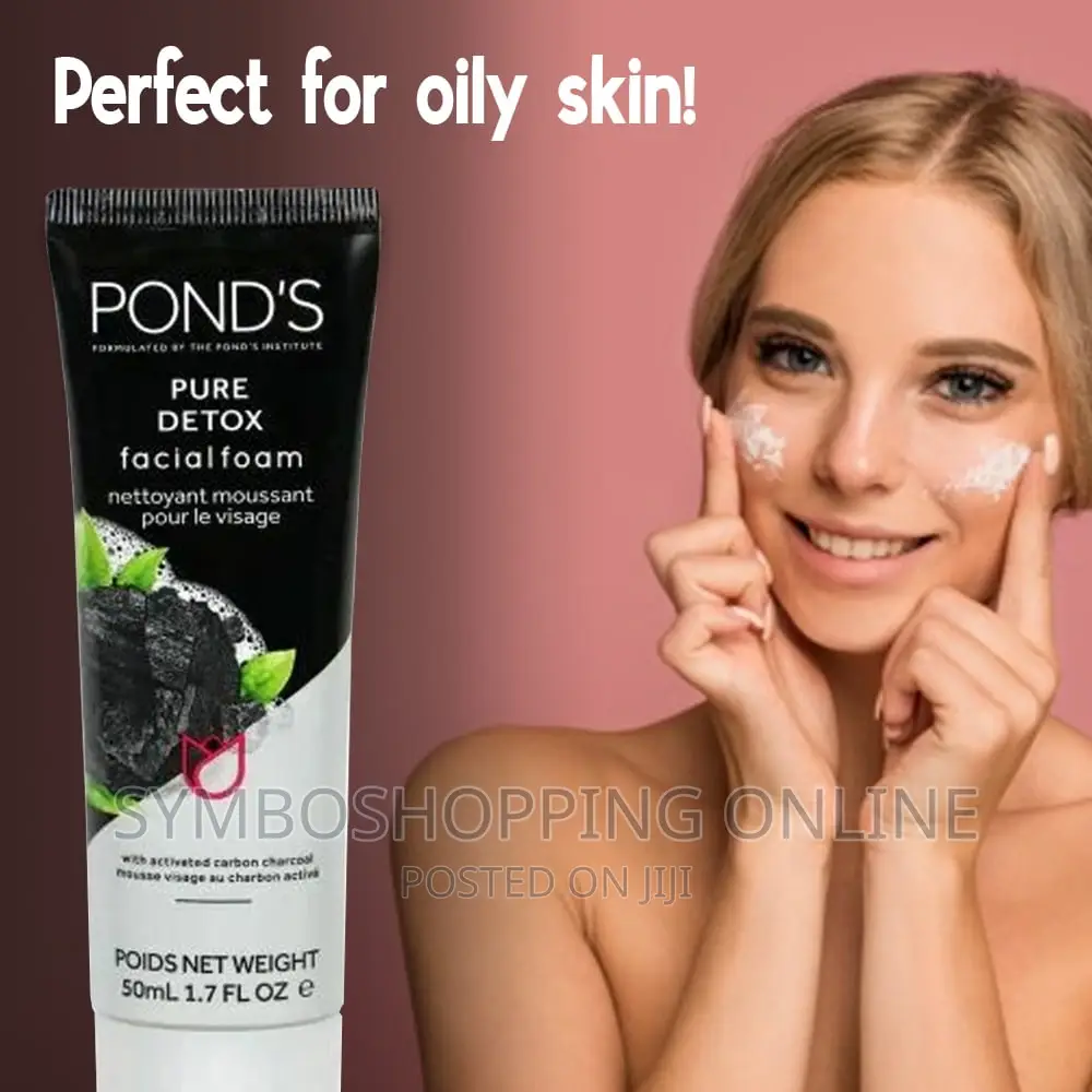 Pond's Pure Detox Facial Foam, Deep Cleansing 50ml