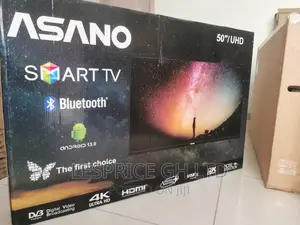 Asano 50” Smart Android Bluetooth Wi-Fi Tv