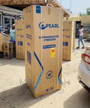 Purchase Classic Pearl Pf-470bg French Door Electric Fridge