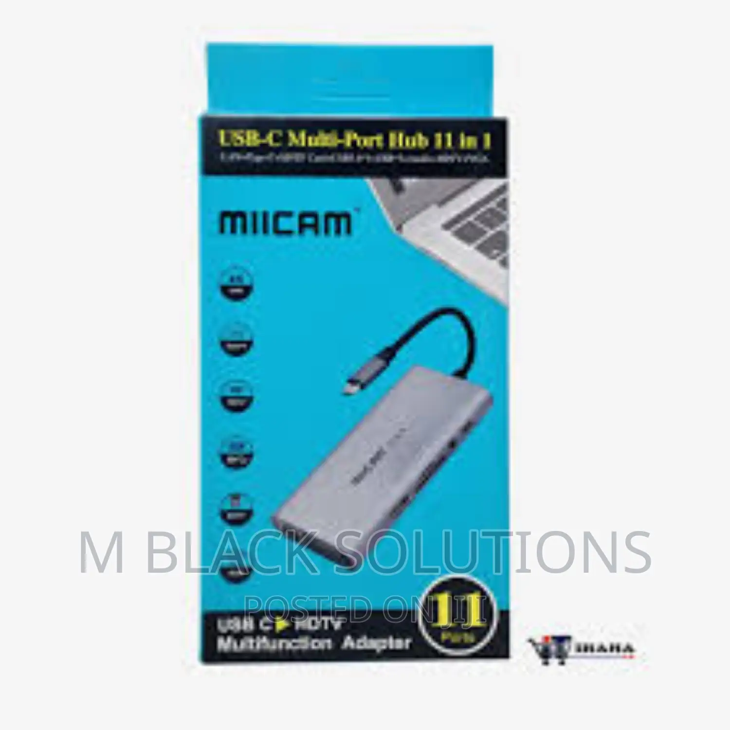 Usb-C Multi-Port Hub 11 in 1- Miicam