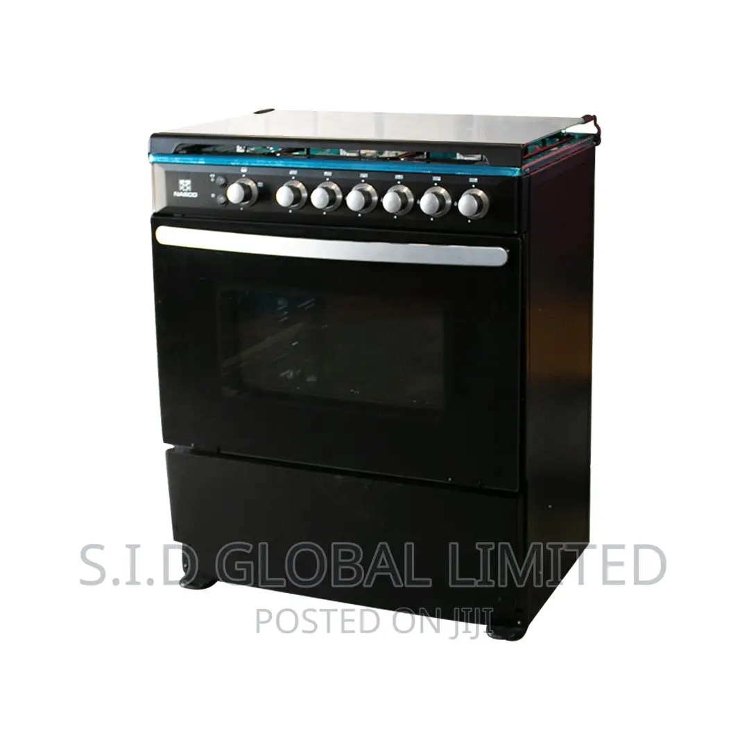 Nasco 6 Burner Gas Cooker With Oven Grill ( NASGC-AMG80 )