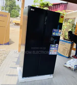 Shop Nasco Nassb2-64s 502litres Side by Side Fridge.