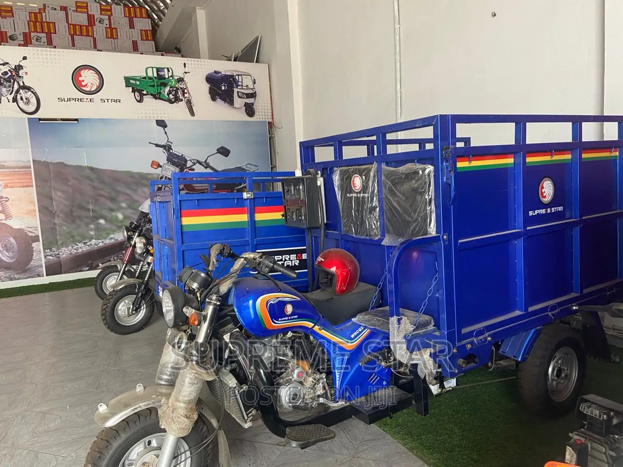 New Tricycle 2024 Blue