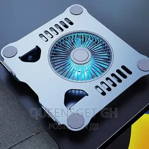 Rotating Laptop Stand With Single Cooling Fan