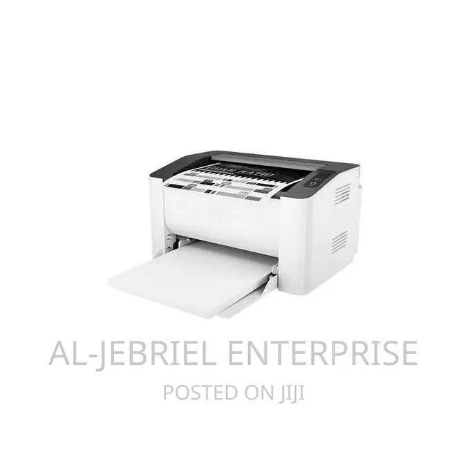 Hp Laserjet 107w Laser Printer - Wireless - White