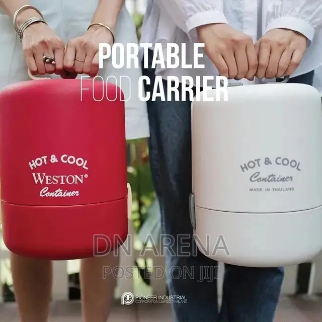 Hot Cool Food Flask
With 3 Inner Stainless Steel Bowls
