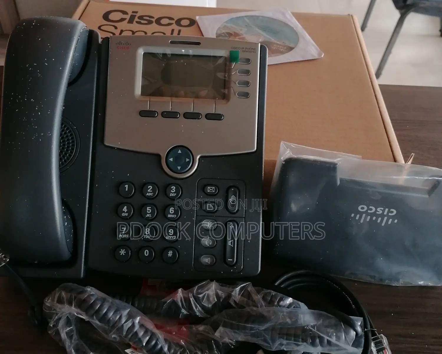 Cisco SPA504G 4-line IP Phone With