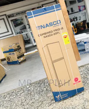 Extremely Chilling Nasco Nasd2-20fl 2 Door Electric Fridge.