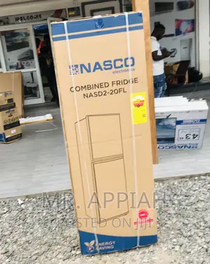 Extremely Cooling Nasco Nasd2-20fl 2 Door Electric Fridge.