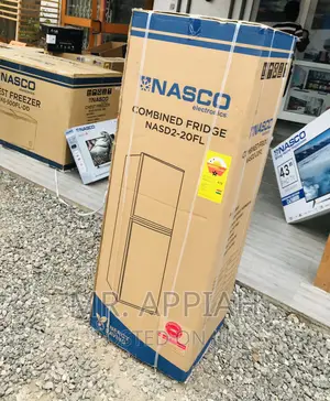 Latest Nasco Nasd2-20fl Double Door Electric Fridge.